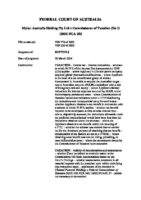 Australia vs Mylan Australia Holding Pty Ltd., March 2024, Federal Court, Case No [2024] FCA 253