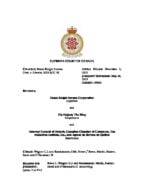 Canada vs Deans Knight Income Corporation, May 2023, Supreme Court, Case No. 2023 SCC 16