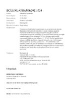 Netherlands vs Lender B.V., March 2021, Supreme Court, Case No ECLI:NL:GHAMS:2021:724