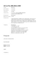 Netherlands vs "X Shareholder Loan B.V.", July 2022, Supreme Court, Case No 20/03946, ECLI:NL:HR:2022:1085.