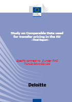 December 2016: EU Study on Comparable Data used for transfer pricing
