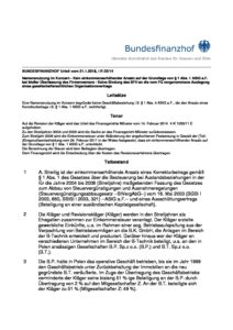 Germany vs. License GmbH, January 2016, Supreme Tax Court, Case No I R 22/14