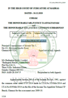 India vs. M/s Redington (India) Limited, December 2020, High Court of Madras, Case No. T.C.A.Nos.590 & 591 of 2019