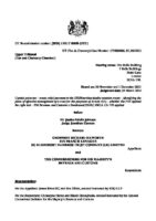 UK vs Haworth and Lenagan, March 2024, Upper Tribunal, Case No. [2024] UKUT 00058 (TCC)