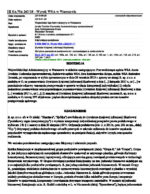 Poland vs R. Group, September 2018, Administrative Court, Case No III SA/Wa 263/18