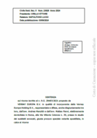 Italy vs Vernay Europa B.V., September 2024, Supreme Court, Case No 23628/2024