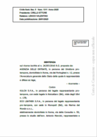 Italy vs Kulch S.P.A., January 2025, Supreme Court, Case No 1311/2025