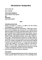 Iceland vs Íslenska kalkþörungafélagið ehf., Febuary 2025, District Curt, Case No E-3861/2023