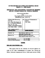 India vs Adidas India Marketing Pvt. Ltd., April 2022, Income Tax Appellate Tribunal Delhi, ITA No.487/Del/2021