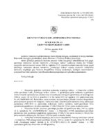 Lithuania vs „Vaistingoji melisa“, May 2018, Supreme Administrative Court, Case No A-676-602/2018