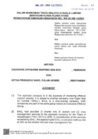 Malaysia vs Executive Offshore Shipping SDN BHD, August 2024, High Court, Case No WA-25-388-12/2021