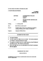 New Zealand vs Frucor Suntory, September 2020, Court of appeal, Case No [2020] NZCA 383