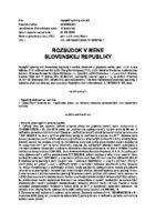 Slovakia vs Minebea Access Solutions Slovakia s.r.o., September 2024, Supreme Administrative Court, Case No. 2Sfk/36/2023