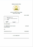 South Africa vs SC (Pty) Ltd, April 2025, Tax Court, Case No 45840