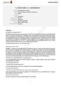 Spain vs. PEUGEOT CITROEN AUTOMOVILES, May 2016, Supreme Court, case nr. 58/2015