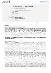 Spain vs. Roche, January 2012, Supreme Court, Case No. 1626/2008