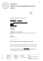 Sweden vs "CA AB", November 2024, Supreme Administrative Court, Case No 1348-24, 1349-24