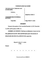 US vs Coca Cola, August 2024, US Tax Court, Docket No. 31183-15