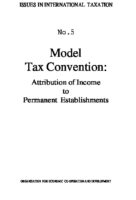 Report on the attribution of income to permanent establishments 1994
